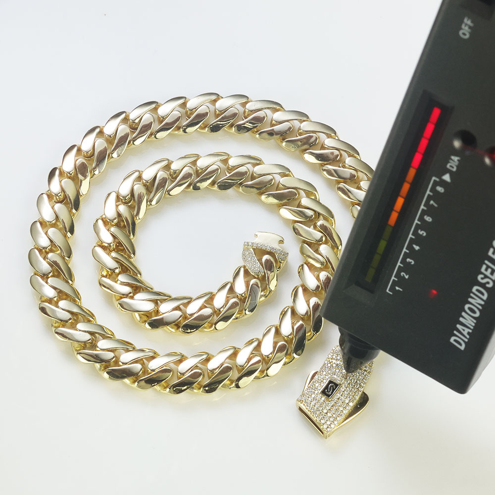 Cuban Link Chain 12Mm - ESKEEM nueva cadena de Monaco de