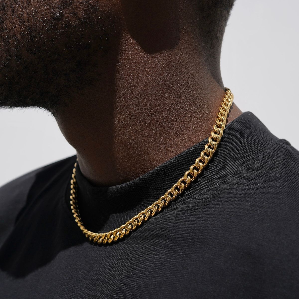 Cuban Link Chain 12Mm - Collar de cadena cubana clásico de