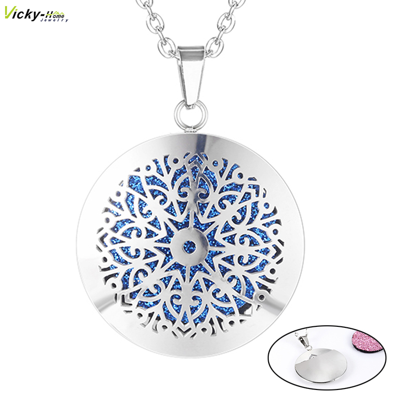 Heart Locket Necklace Photo - Nuevo medallón difusor de aceite esencial