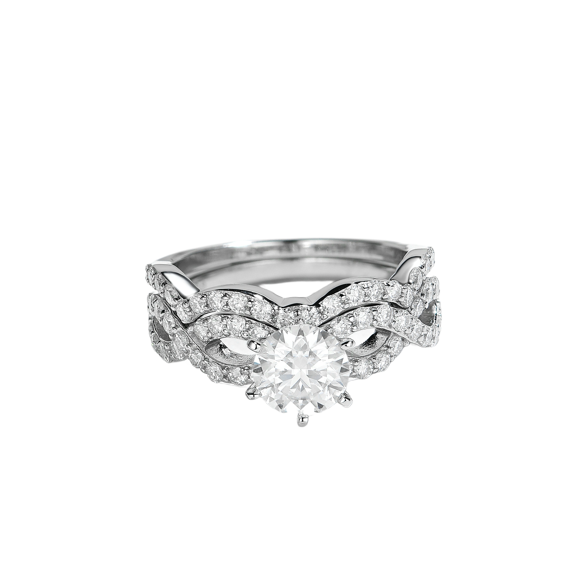 Joyería de Diamantes Moissanit - Moissanite Engagement Ring 1 Carat reseña y precio