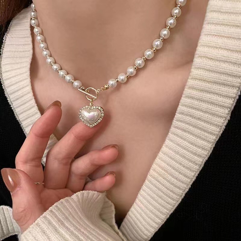 Nuevo Vintage gargantilla de p - Pearl Choker Necklace Vintage reseña y precio