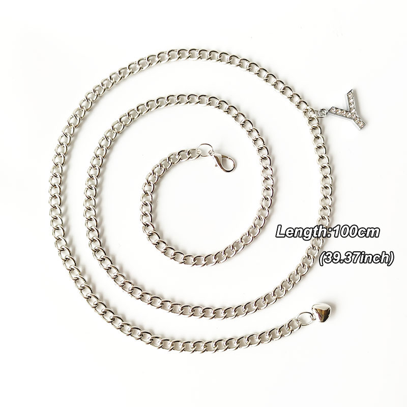 Cadena de cintura con letras d - Body Jewelry reseña y precio