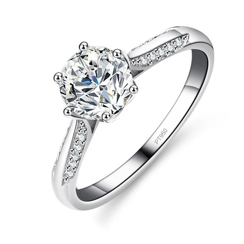 Anillo de compromiso Lumira de - Moissanite Engagement Ring 1 Carat reseña y precio