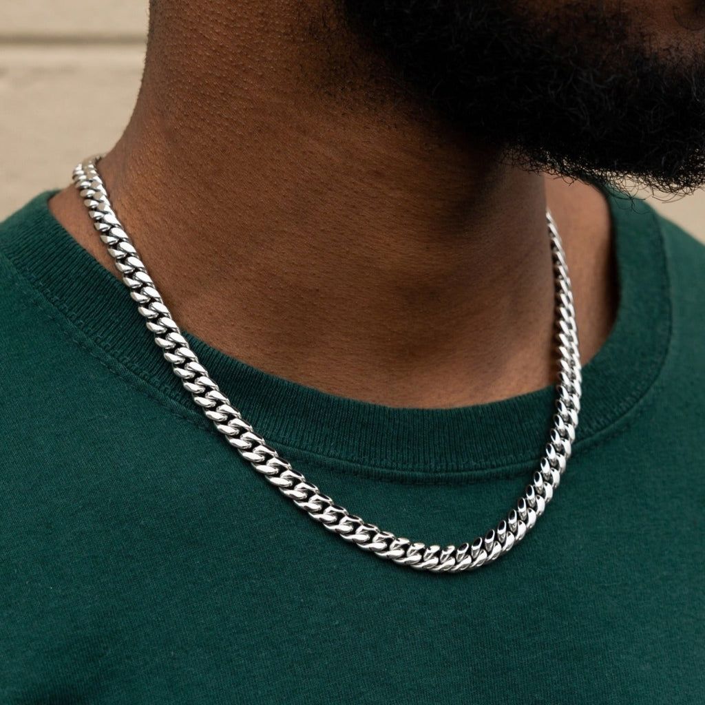 Collar de cadena cubana clásic - Cuban Link Chain 12Mm reseña y precio
