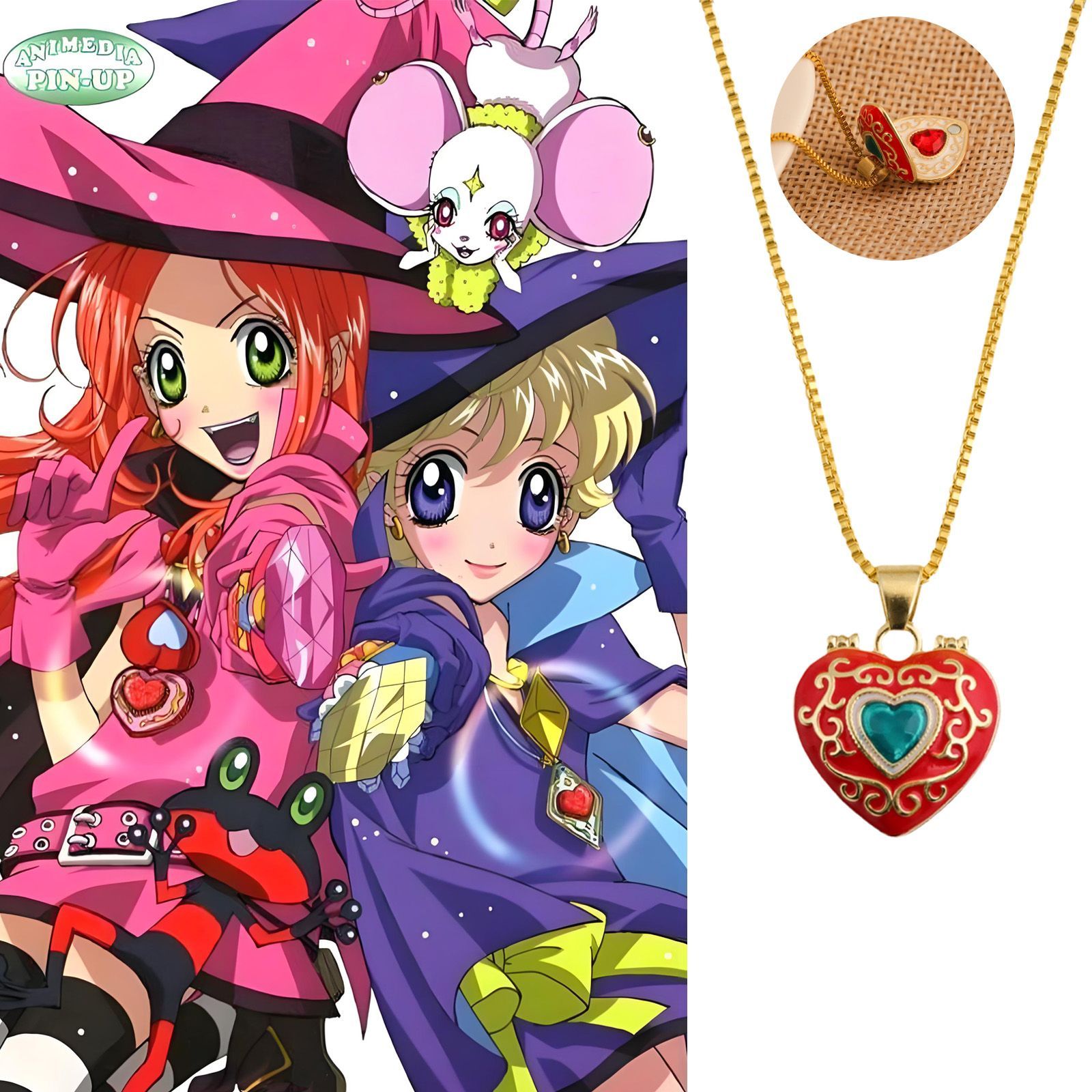 Rune de azúcar de anime ‌ Coll - Anime Pendant Necklace reseña y precio
