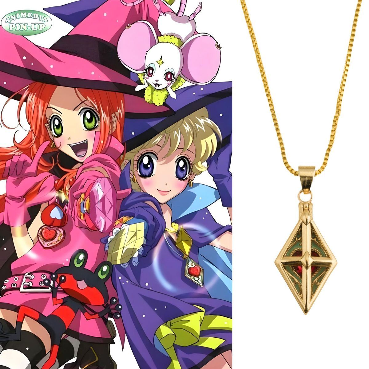 Rune de azúcar de anime ‌ Coll - Anime Pendant Necklace reseña y precio