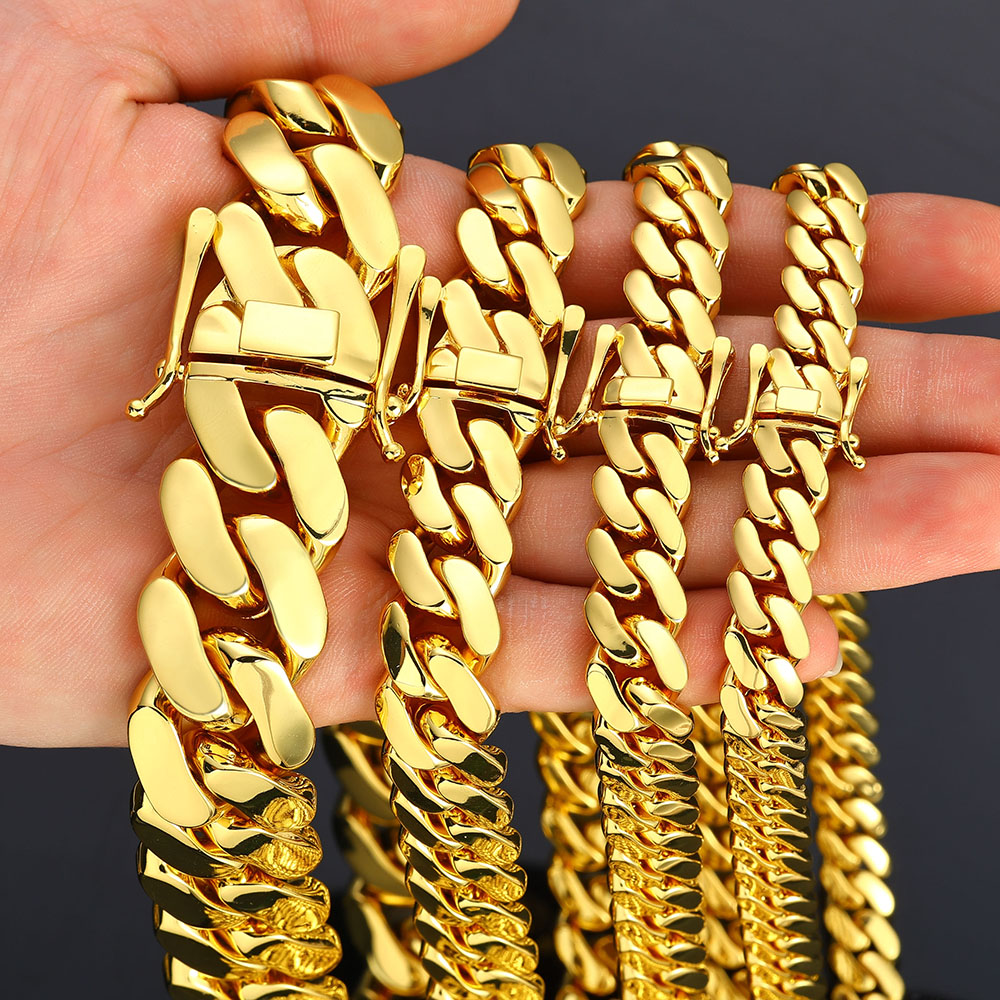 Cadenas de Eslabones Cubanos M - Cuban Link Chain 12Mm reseña y precio