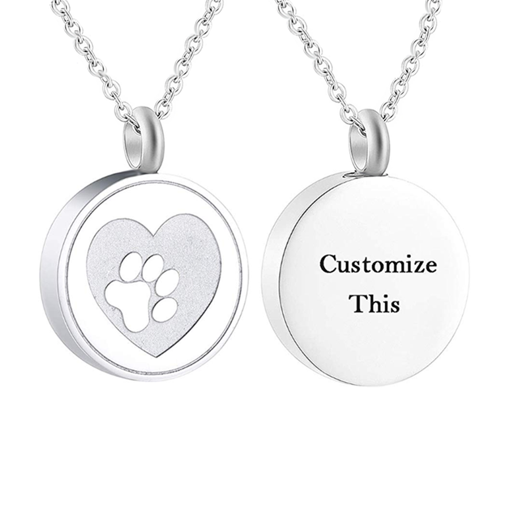 Collar con medallón de urna de - Heart Locket Necklace Photo reseña y precio