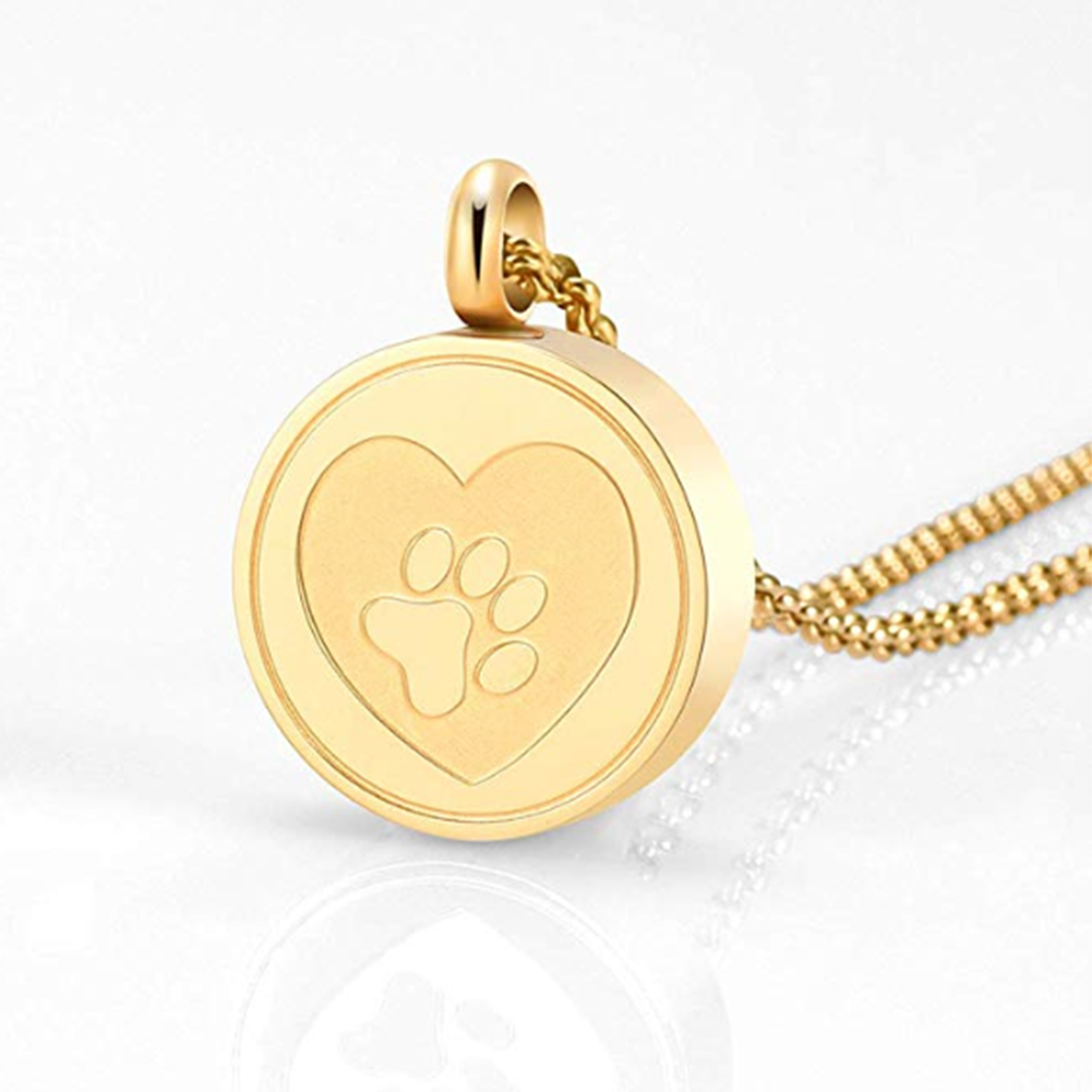 Collar con medallón de urna de - Heart Locket Necklace Photo reseña y precio
