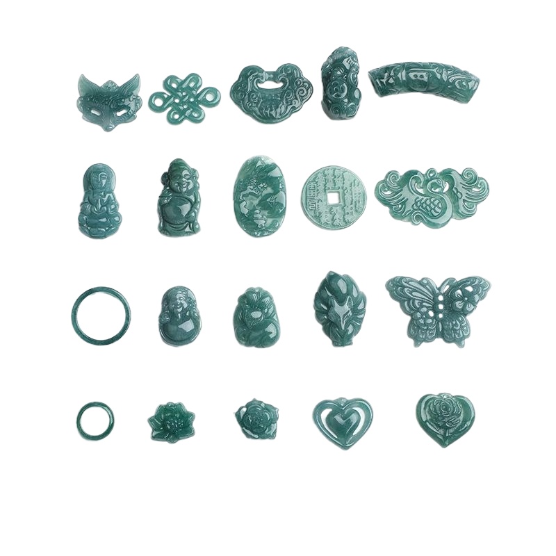 2 piezas de jadeíta azul natur - Earrings reseña y precio