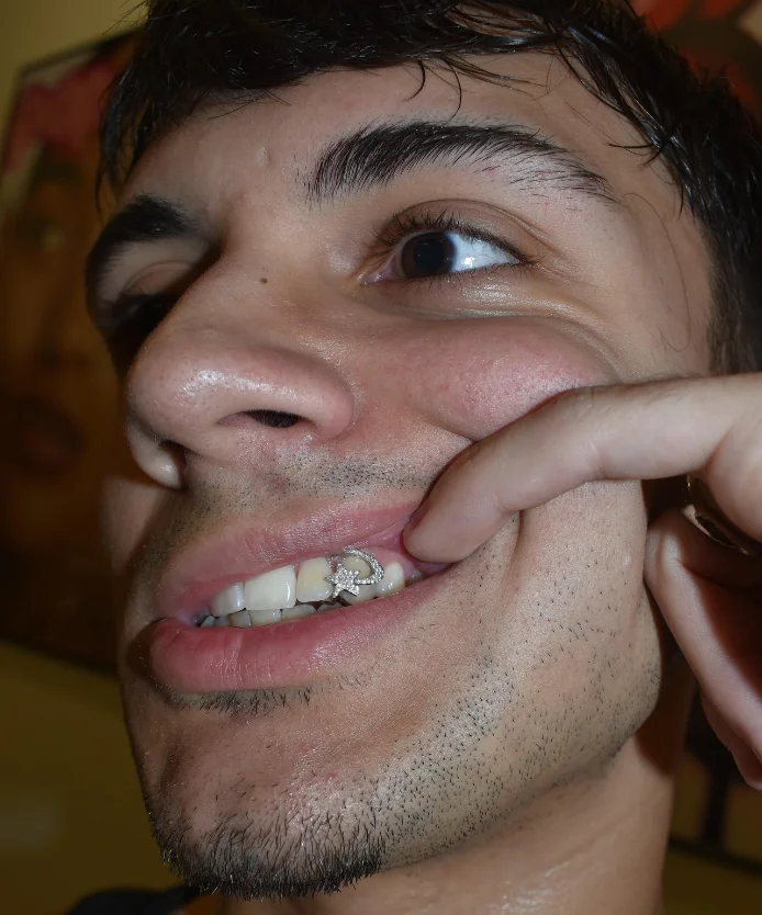 Pendientes dentales de circoni - Body Jewelry reseña y precio