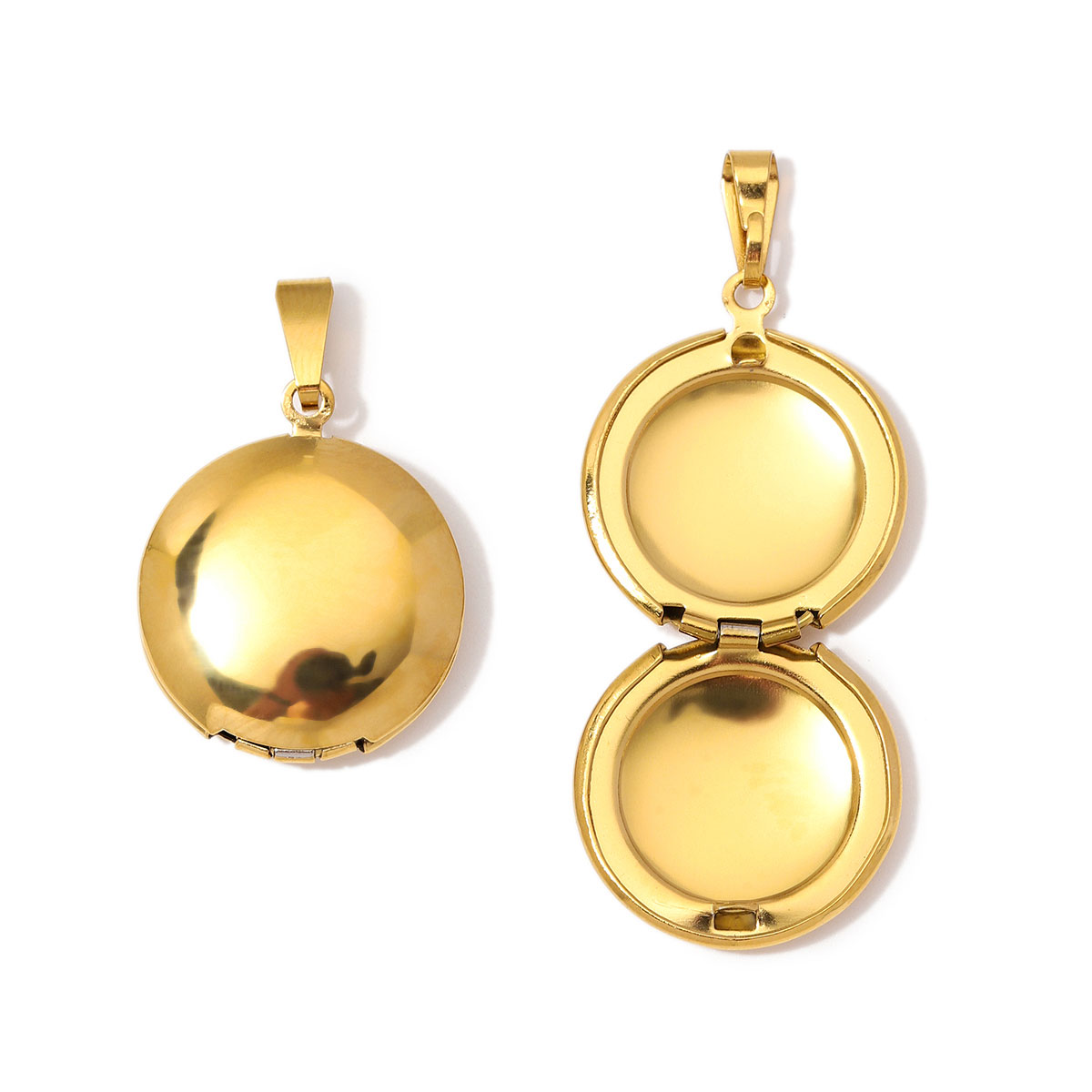 3 unidades/lote, venta al por  - Heart Locket Necklace Photo reseña y precio