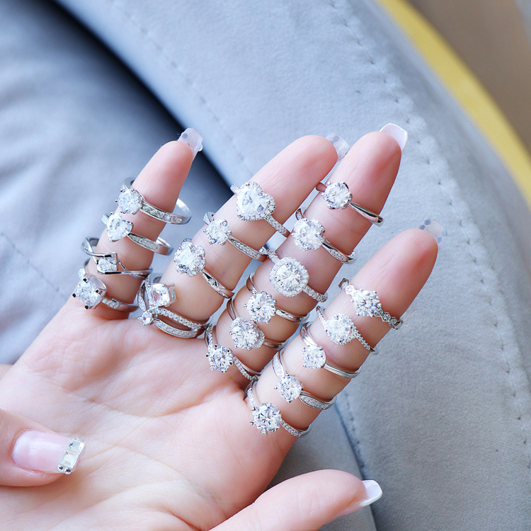 Anillo de Moissanita con Tallo - Moissanite Engagement Ring 1 Carat reseña y precio