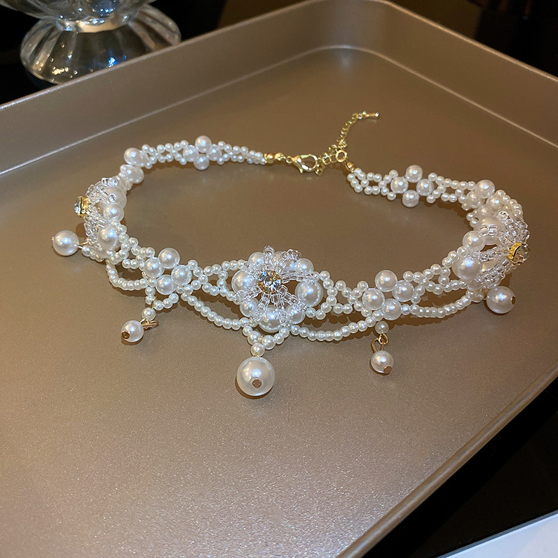 Gargantilla de perlas Vintage  - Pearl Choker Necklace Vintage reseña y precio
