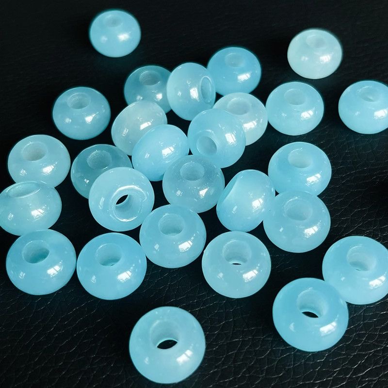 10 piezas de cuentas grandes d - Bracelets reseña y precio